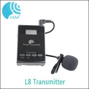 Transmisor inalámbrico del guía turístico del sistema de audio de guía turístico del PDA L8 para el turista