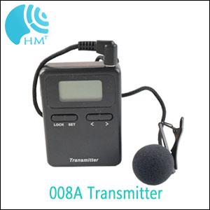 mini guía audio inalámbrica del sistema de audio de guía turístico de 800MHZ 008A para la recepción turística