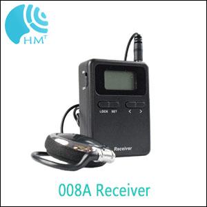 mini guía audio inalámbrica del sistema de audio de guía turístico de 800MHZ 008A para la recepción turística