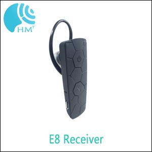 Dispositivo para la recepción turística, E8 oído - sistema colgante del guía turístico del guía turístico de Bluetooth