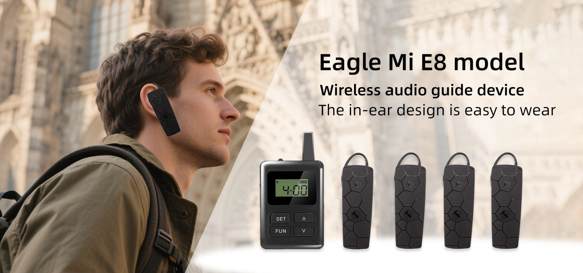 calidad Sistema de audio para guías turísticos Fábrica