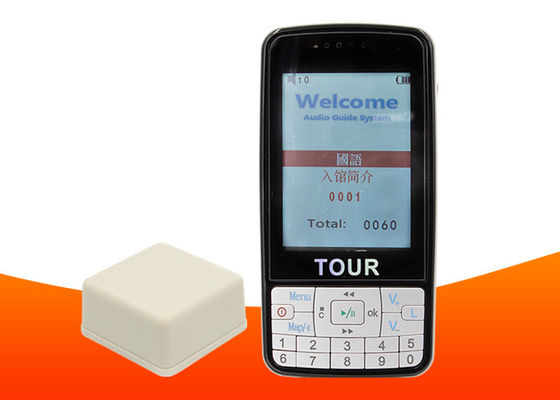 Sistema portátil de detección auto del guía turístico con ocho idiomas Explantion