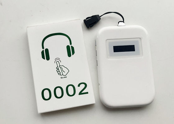 Sistema audio de destello adaptante de la guía conveniente para los museos