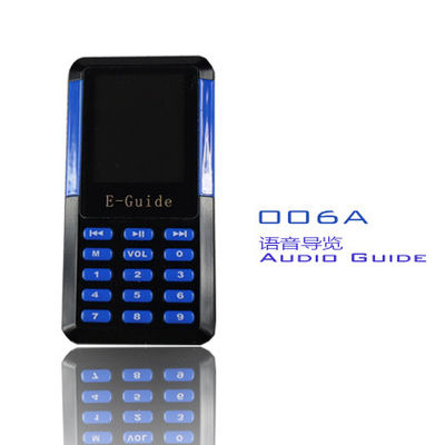 guías audios de Digitaces del mini 006A de guía turístico de audio del sistema 8 PDA de las idiomas para los museos