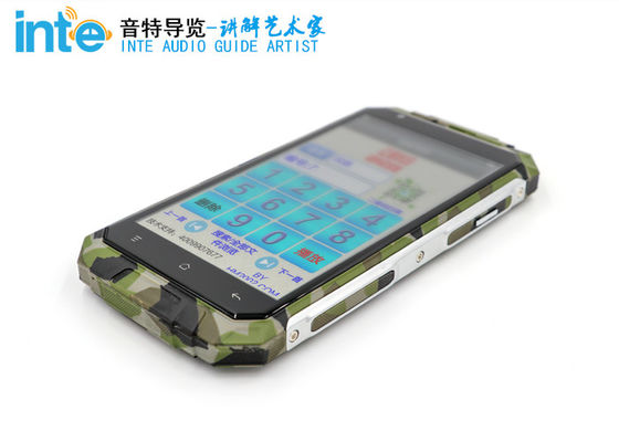 A9 Android 3 - dispositivo audio de la guía de la prueba, sistema de la guía del viaje con el batería li-ion